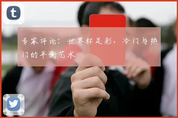 专家评论:世界杯足彩,冷门与热门的平衡艺术