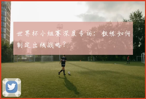 世界杯小组赛深度专访：教练如何制定出线战略？