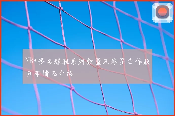NBA签名球鞋系列数量及球星合作款分布情况介绍