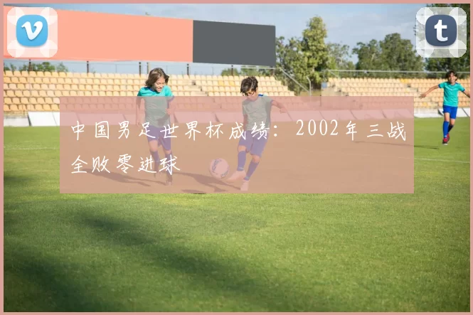 中国男足世界杯成绩:2002年三战全败零进球