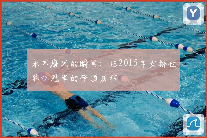 永不磨灭的瞬间:记2015年女排世界杯冠军的登顶历程